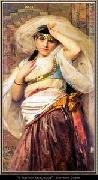 unknow artist Arab or Arabic people and life. Orientalism oil paintings  348